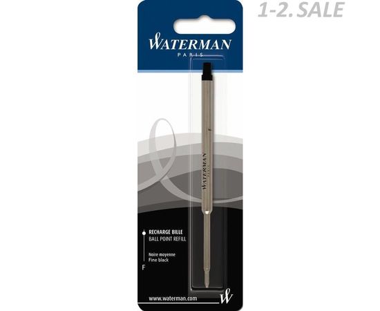 431616 - Стержень для шариковой Ручки WATERNAM Standard Maxima тонк лин черн (1)