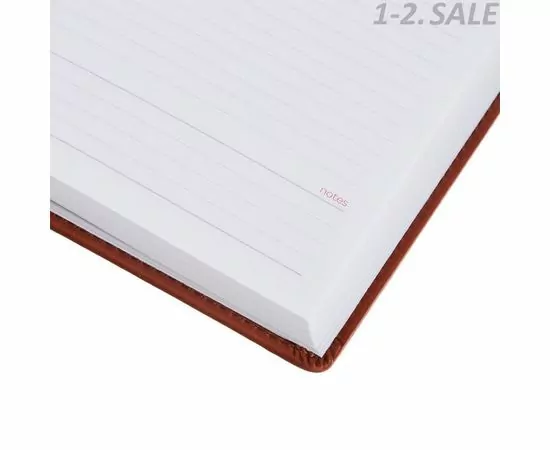 604756 - Ежедневник недат,коричн,А5,140х200мм,320стр,Velvet 556030 (10)