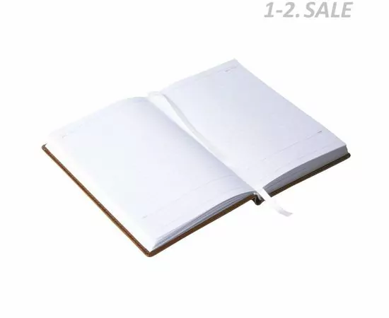 604756 - Ежедневник недат,коричн,А5,140х200мм,320стр,Velvet 556030 (14)