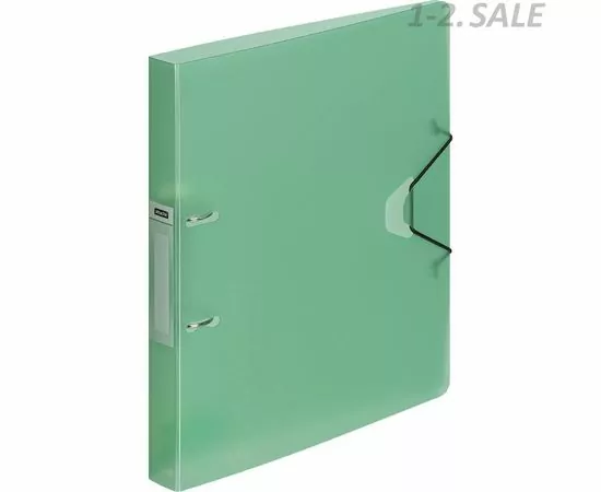 604856 - Папка на 2-х кольцах Attache Rainbow Style зеленый 488251 (2)