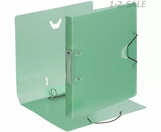 604856 - Папка на 2-х кольцах Attache Rainbow Style зеленый 488251 (14)