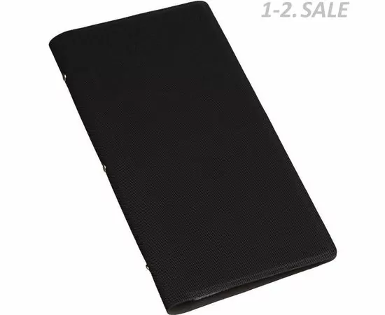 604962 - Визитница настольная , 4 кармана, на128 визиток, PU, черный 455463 (1)