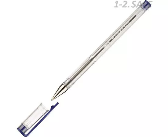 605029 - Ручка шарик. Attache Antibacterial А02 масляная, 0,5мм, синяя 518423 (1)