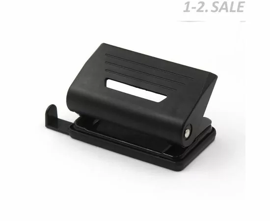 605096 - Дырокол Attache Eco до 10 листов, черный 611856 (1)