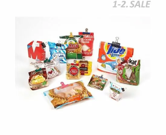 605167 - Зажим для бумаг 41мм 12шт/уп Attache, европодвес 509189 (4)