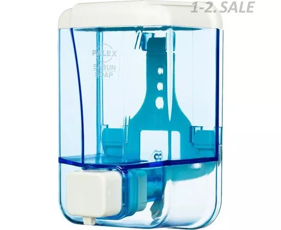 729932 - 847077 Дозатор для жидкого мыла Palex 3420-1 пластик прозрачный 500 мл (1)