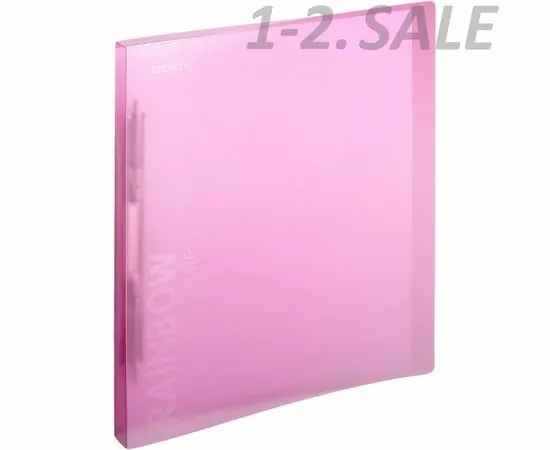 604934 - Папка скорос-тель с пруж.мех.Attache Rainbow Style розовый (1)