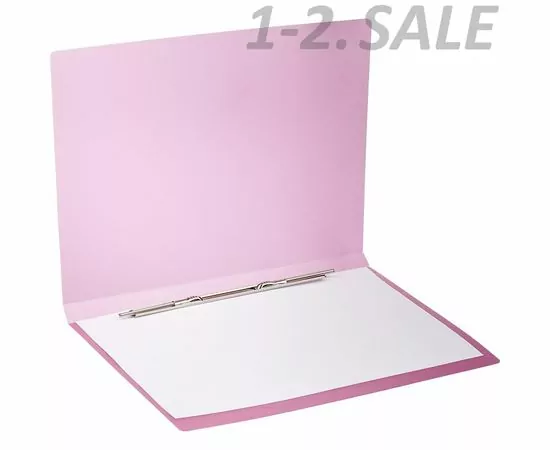 604934 - Папка скорос-тель с пруж.мех.Attache Rainbow Style розовый (2)