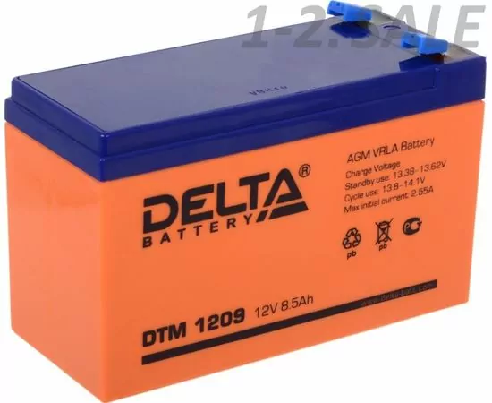 628232 - Аккумулятор 12V 9.0Ah Delta DTM 1209 151x65x100 (1)