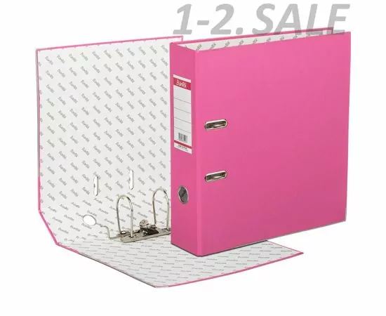 631610 - Папка с арочн.мех. BANTEX ECONOMY PLUS 50мм фуксия (1)