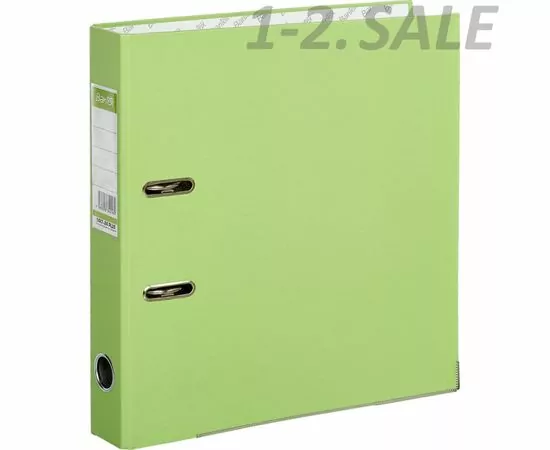 631631 - Папка с арочн.мех. BANTEX ECONOMY PLUS 80мм лайм (1)