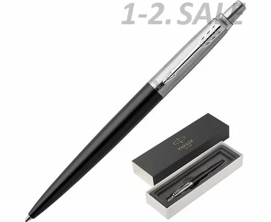 631704 - Ручка шариковая PARKER 2017 Jotter Черный1953184 синяя средняя Франция (1)