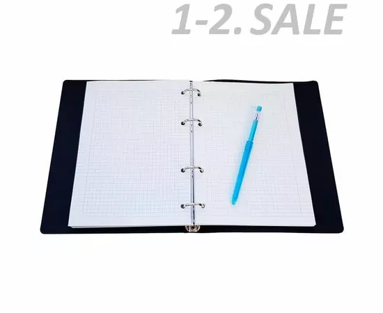 631999 - Тетрадь Geometric, А5, 120 л., клетка, кольцевой механизм N1045 (2)