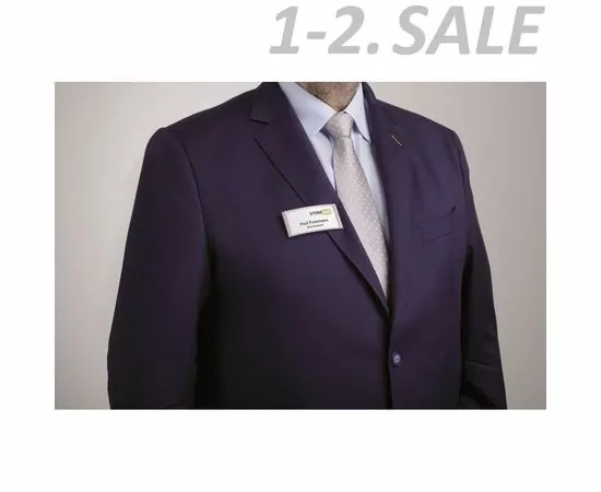 632951 - Бейдж Нагрудный CLASSIC, на магните, 34х74,10 шт в уп. (6)