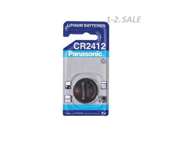 661791 - Элемент питания Panasonic Lithium batteries CR2412 BL1 (1)
