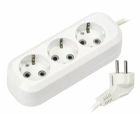 655156 - Smartbuy сет. удлинитель ПВС 3х1 3роз. 15м 16А земля (корпус АБС-пластик) SBE-16-3-15-Z (1)