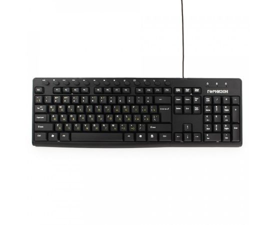 710795 - Клавиатура Гарнизон GKM-125, USB, черн., 13 доп. клавиш (1)
