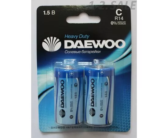 771687 - Элемент питания Daewoo Heavy Duty R14/343 2S (1)