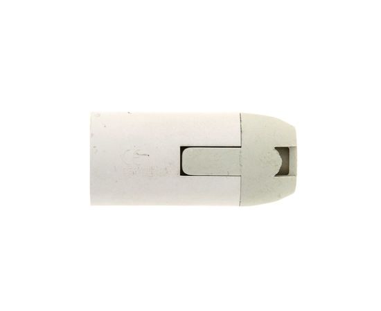 459402 - EKF Патрон E14 пластиковый подвесной, термостойкий пластик, белый, LHP-E14-s (1)