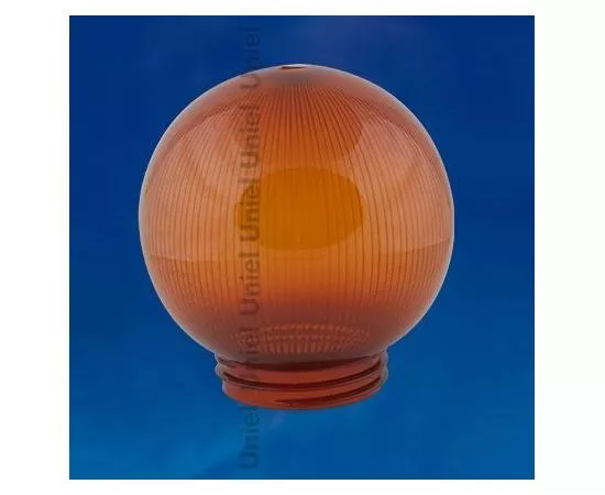 460966 - Uniel рассеиватель резьбовой шар призма/бронзовый d=15см, САН-пластик UFP-P150A BRONZE (1)