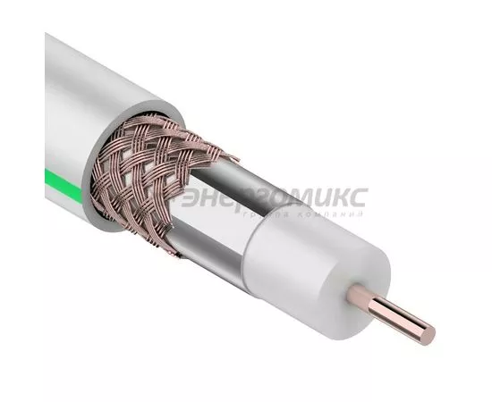 476233 - PROconnect кабель коакс. SAT 703 B, 75 Ом, CU (оплетка CU 64%) белый, 100м (цена за бухт) 01-2431-6 (1)