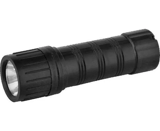 483207 - Ultraflash фонарь ручной эконом 7102-TH (2xR03) 1св/д 0.5W (16lm), черный/пластик, BL (1)