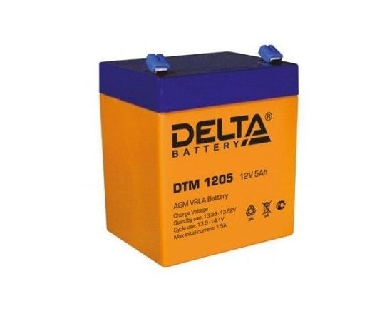 485384 - Аккумулятор 12V 5.0Ah Delta DTM 1205 90x70x107 (1)