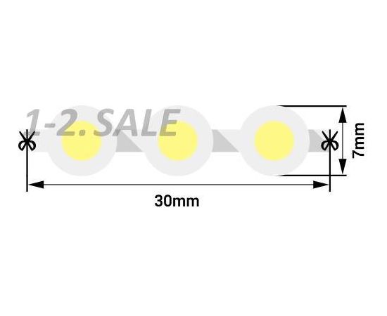 733849 - SWG Лента св/д (5м, цена за 1м) DIP-96-12-7.7-WW-68 (1)