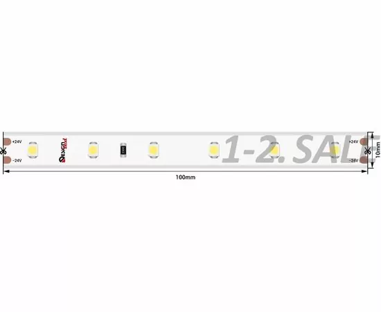 772608 - SWG/Design LED Лента св/д LUX 4.8W/m SMD3528 Закрытая (IP65) 4000K 4K 24V (5м цена за метр) (1)