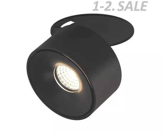 773819 - SWG/Design LED Потолочный св-к встр.,черный, 4000K 4K, GW-8001S-9-BL-NW (1)