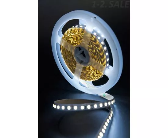 712583 - SWG Лента св/д стандарт 2835 120LED/m 12W/m 12V 1000Lm/m (5м, цена за 1м) 6000K-6500K 6K 1683 (4)