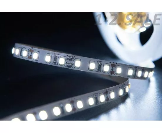 712583 - SWG Лента св/д стандарт 2835 120LED/m 12W/m 12V 1000Lm/m (5м, цена за 1м) 6000K-6500K 6K 1683 (5)