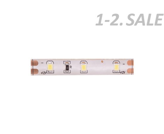 712594 - SWG Лента св/д стандарт 2835 60LED/m 4,8W/m 12V 200Lm/m (5м, цена за 1м) IP65 6000K-6500K 6K 1607 (3)