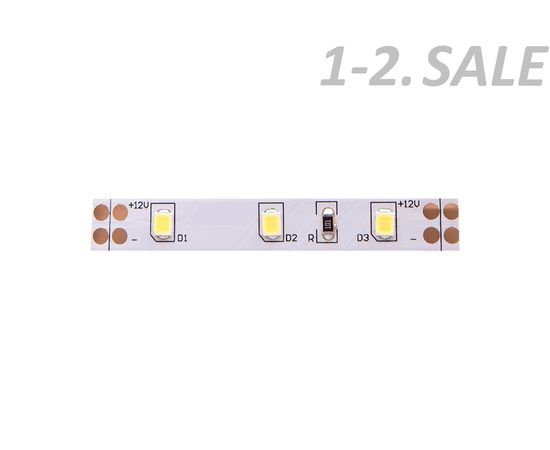 712597 - SWG Лента св/д стандарт 2835 60LED/m 6,3W/m 12V 550Lm/m (5м, цена за 1м) 6000K-6500K 6K 0747 (3)