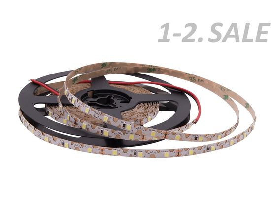 712598 - SWG Лента св/д стандарт 2835 60LED/m 9W/m 12V 450Lm/m (5м, цена за 1м) 8000K-10000К 2727 (2)