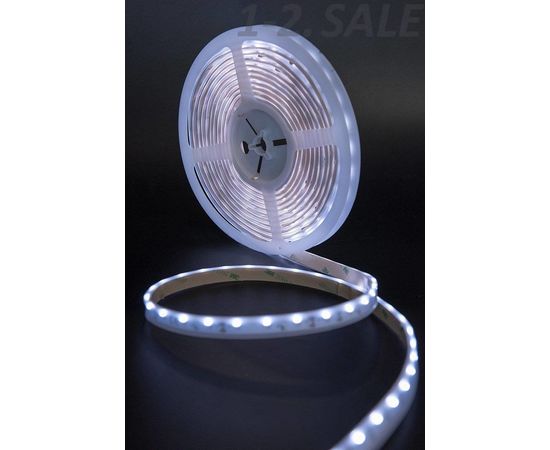 712607 - SWG Лента св/д стандарт 315 60LED/m 4,8W/m 12V 250Lm/m (5м, цена за 1м) IP67, 6000K-6500K 6K 2093 (5)