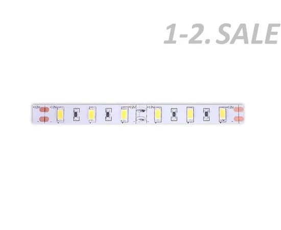 712694 - SWG Лента св/д стандарт 5630 60LED/m 12W/m 12V 1050Lm/m (5м, цена за 1м) 4000K-4500K 4K 2680 3M (6)