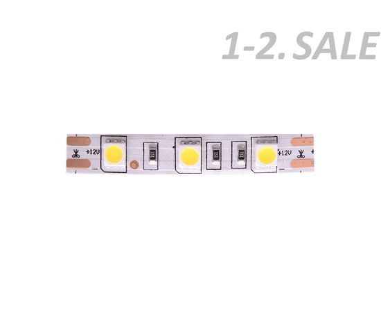 712697 - SWG Лента св/д эконом 5050 60LED/m 14,4W/m 12V 700Lm/m (5м, цена за 1м) 2800K-3200K 3K 2239 (3)