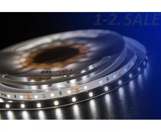772581 - SWG/Design LED Лента св/д 12V DSG 2835 NW 60L-V12-IP33 4000K 4K 300LED 7.2W/m LUX 2.5м цена за метр (9)