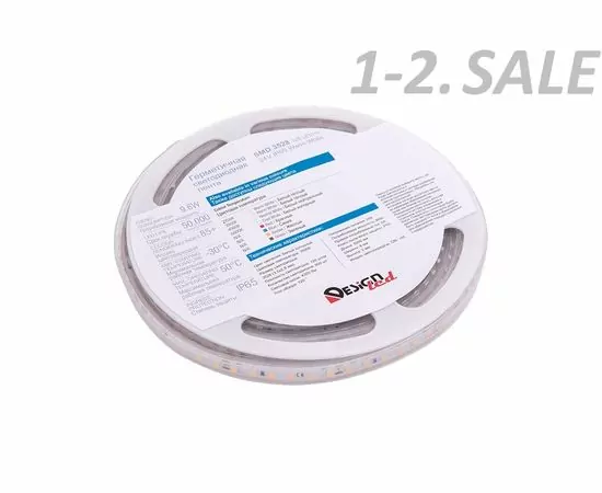 772596 - SWG/Design LED Лента св/д 24V DSG 3528 120L-V24-IP652700K 2K 120 LED 9.6 W/m LUX (5м цена за метр) (2)