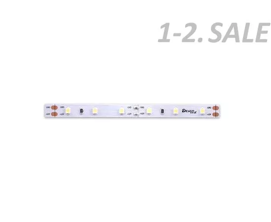 772601 - SWG/Design LED Лента св/д 12V DSG 3528 W 60L-V12-IP33 6000K 6K 300 LED 4.8W/m LUX (5м цена за метр) (10)