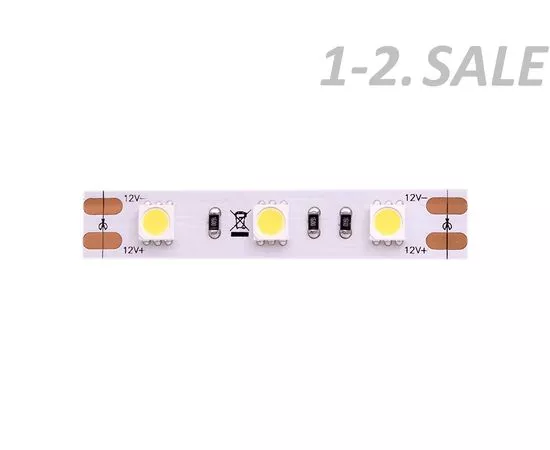 772621 - SWG/Design LED Лента св/д 12V DSG 5050 DW 60L-V12-IP33 4000K 4K 300LED 14.4W/m LUX(5м цена за метр) (3)
