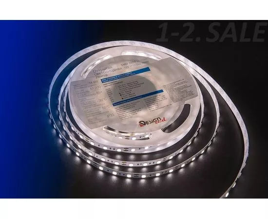 772621 - SWG/Design LED Лента св/д 12V DSG 5050 DW 60L-V12-IP33 4000K 4K 300LED 14.4W/m LUX(5м цена за метр) (4)