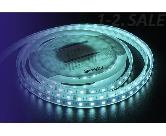 772624 - SWG/Design LED Лента св/д 12V DSG 5050 RGB 60L-12V-IP65 RGB 300LED 14.4W/m LUX (5м цена за метр) (6)