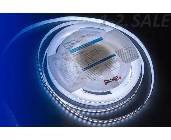 772633 - SWG/Design LED Лента св/д 24V DSG 5730 W 120L-V24-IP33 6000K 6K 600 LED 26.8W/m 5м цена за метр (4)