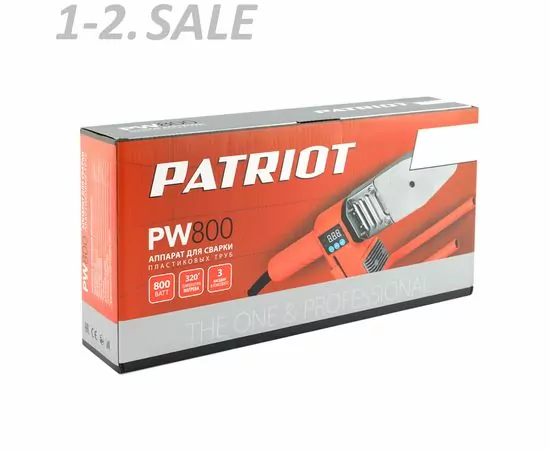 764085 - PATRIOT Паяльник по п/п PW 800, 800 W, LCD дисплей, 3 насадки, 170302015 (10)