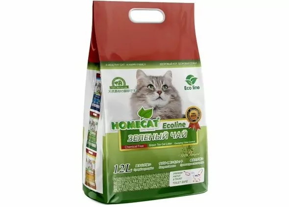 Homecat Наполнитель Зеленый Чай Купить