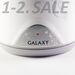 600826 - Чайник электр. Galaxy GL-0301 белый (диск, 1,5л) 2кВт, двойной корпус, нерж.сталь/пластик (5)