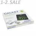 679711 - Весы напольные эл. Galaxy GL-4802 (стекло) 180кг дел. 100гр, сенсор, термометр, 2*AAA в компл. (6)