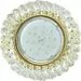 523988 - Ecola GX53 H4 св-к Стекло Круг с хрусталиками прозрачный золото 56x120 FD53RYECB (10!) (1)